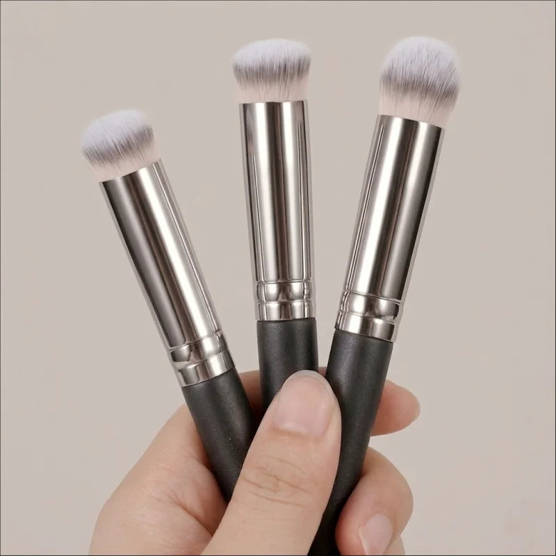 1/2/3 pcs Foundation Concealer Brush, Premium Contour Blusher Brushes, Flawless Under Eye Dense Face