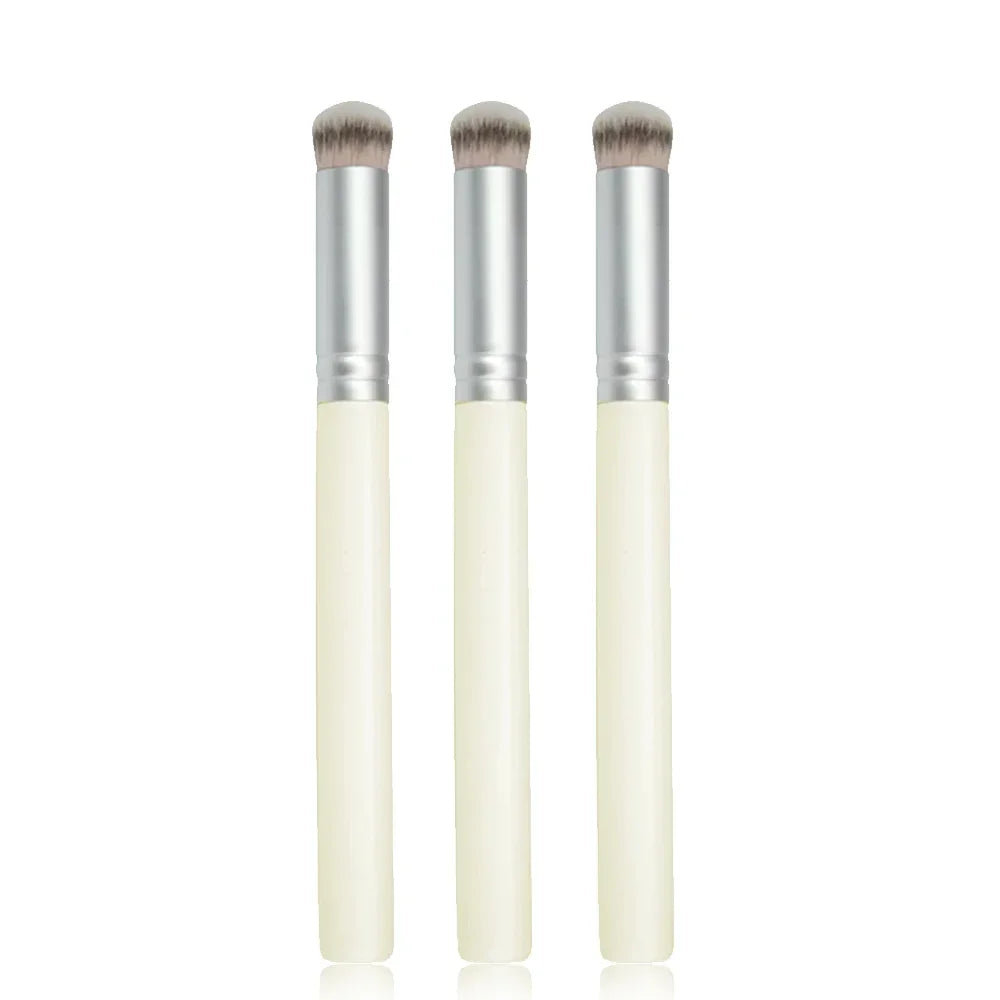 Pro Dual-Ended Foundation Brush - Hypoallergenic Dense Concealer & Contour Blender, Vegan Cruelty-Free Makeup Tool