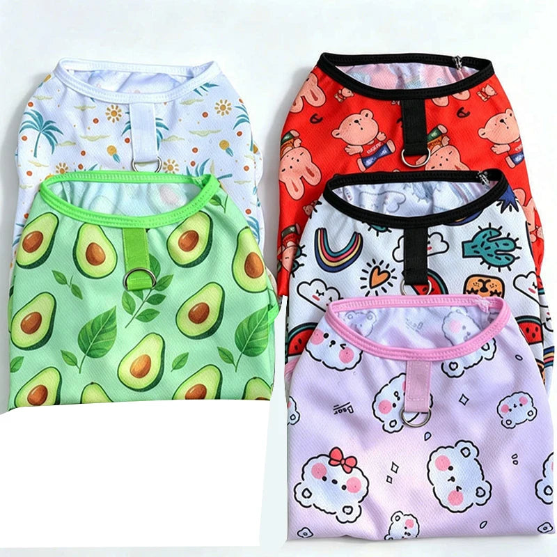 Dog Pajamas for Small Dogs Girl Boy Puppy Pjs Summer Pet Onesies for Chihuahua Yorkie Teacup Cute Soft Material Stretch Outfit