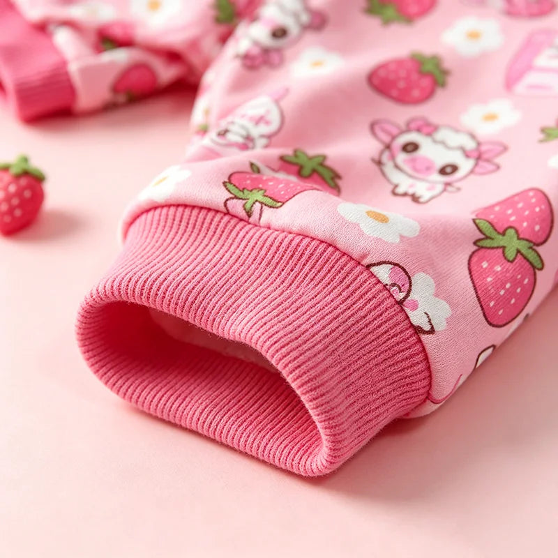 Dog Pink Milk and Sheep Pajamas Dog Costumes Pjs Stretchy Funny Pet Costumes Clothes Outfit Pajamas for Medium Dogs
