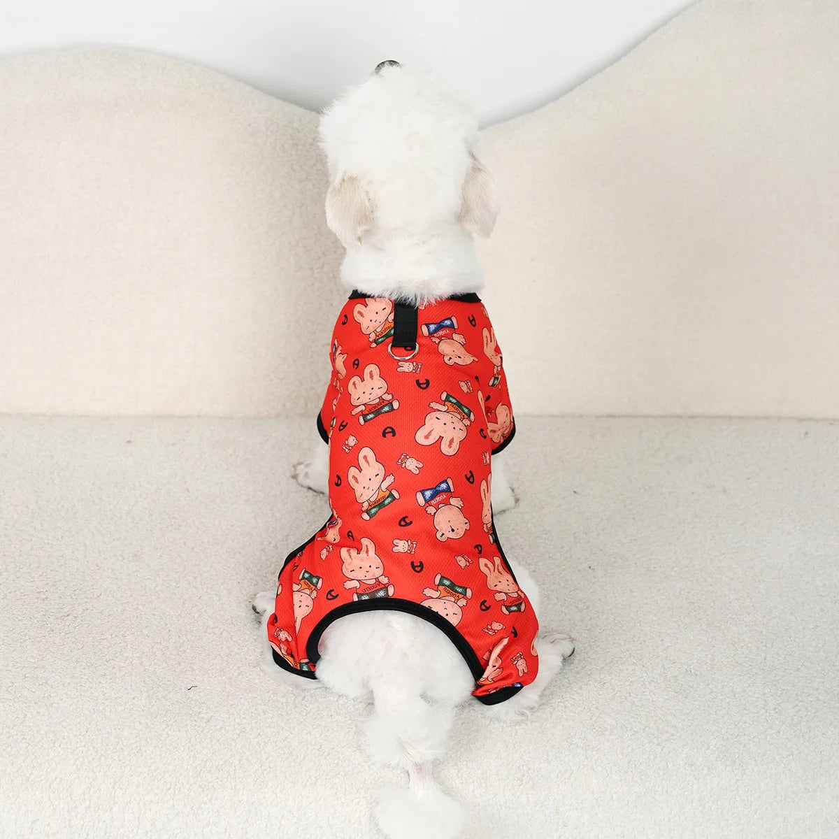 Dog Pajamas for Small Dogs Girl Boy Puppy Pjs Summer Pet Onesies for Chihuahua Yorkie Teacup Cute Soft Material Stretch Outfit