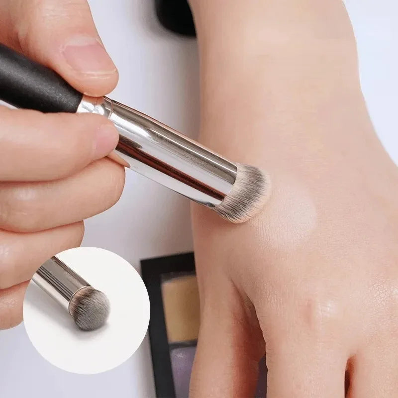 1/2/3 pcs Foundation Concealer Brush, Premium Contour Blusher Brushes, Flawless Under Eye Dense Face