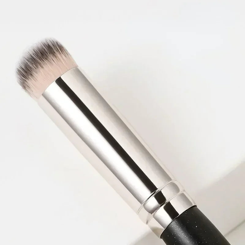 Pro Dual-Ended Foundation Brush - Hypoallergenic Dense Concealer & Contour Blender, Vegan Cruelty-Free Makeup Tool