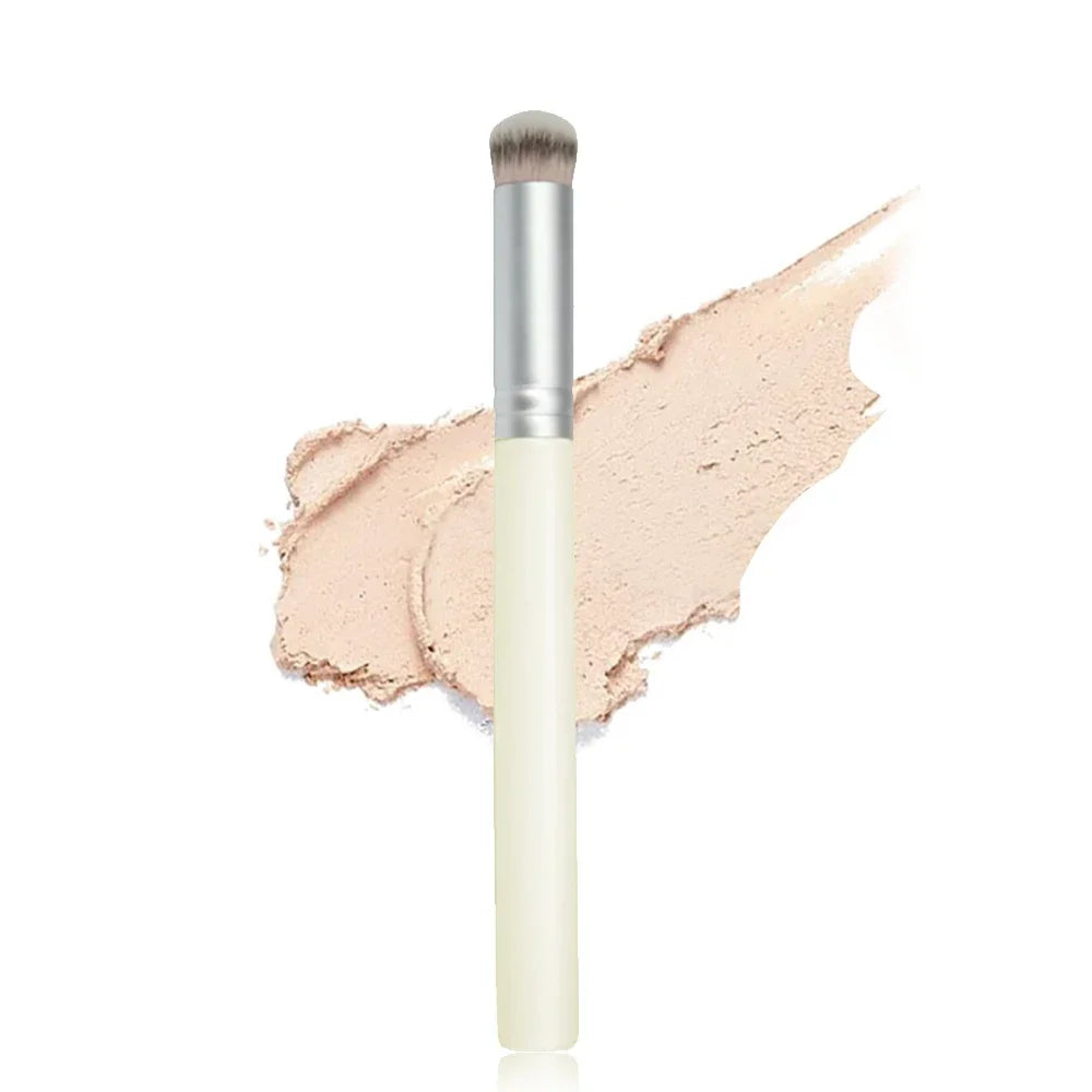 Pro Dual-Ended Foundation Brush - Hypoallergenic Dense Concealer & Contour Blender, Vegan Cruelty-Free Makeup Tool