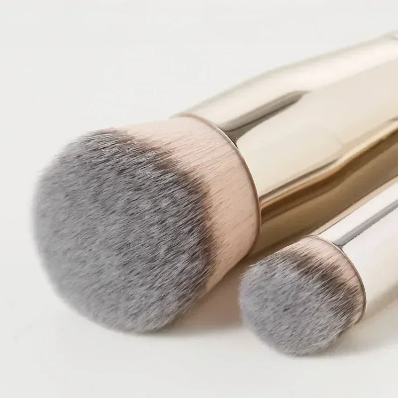 Pro Dual-Ended Foundation Brush - Hypoallergenic Dense Concealer & Contour Blender, Vegan Cruelty-Free Makeup Tool