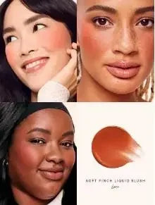 Rare Beauty New Butter Contains 4g of hyaluronic acid Lipstick Gentle Caramel Color Moisturizing Volumizing Loved/friendly Blush